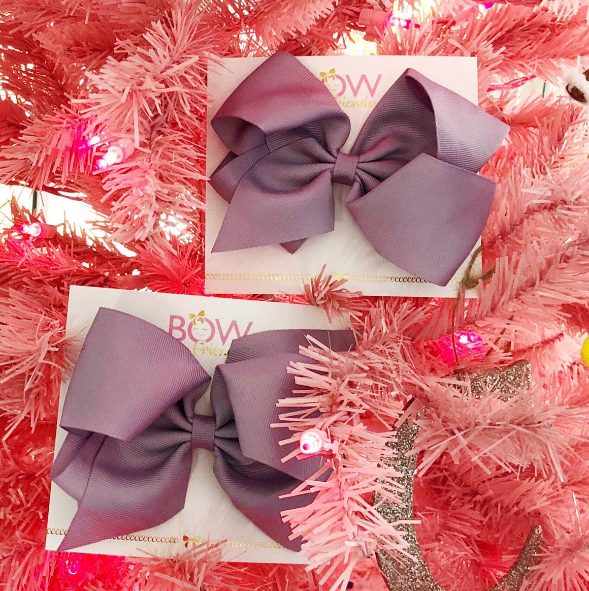 BOW FRIENDS - HAIR BOWS LARGE, ACCESSORIES, We love you Connie - Bon + Co. Party Studio