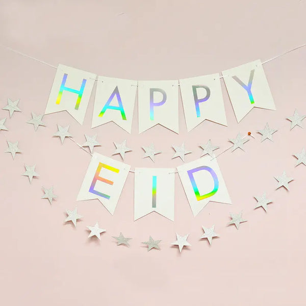 BANNER - HAPPY EID HOLOGRAPHIC