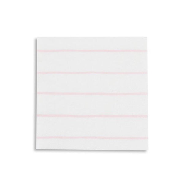NAPKINS - SMALL DAYDREAM SOCIETY FRENCHIE STRIPES BLUSH, NAPKINS, Daydream Society - Bon + Co. Party Studio