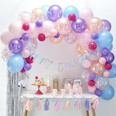 BALLOON ARCH - PASTEL GINGER RAY, Balloons, GINGER RAY - Bon + Co. Party Studio
