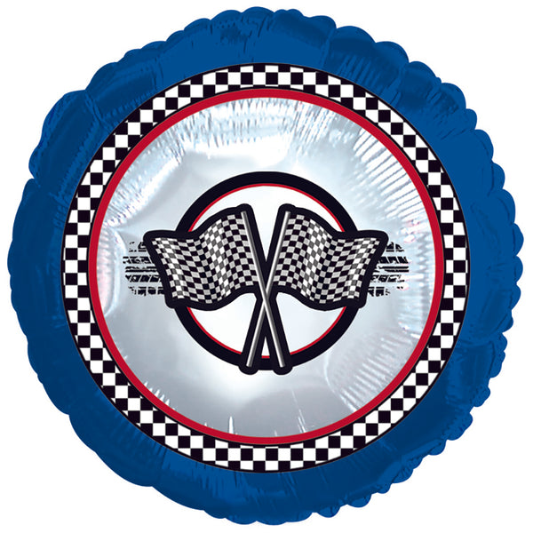 BALLOONS - RACING & SPORTS CHECKERED