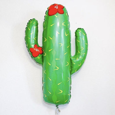 BALLOONS - FIESTA CACTUS WITH FLOWER, Balloons, BETALLIC - Bon + Co. Party Studio