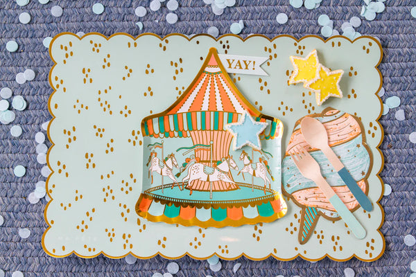 PLACEMATS - FUN FAIR SCALLOP