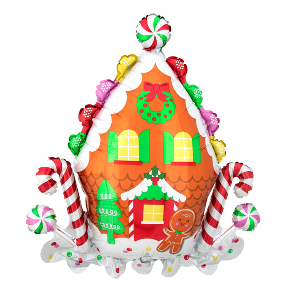 BALLOONS - CHRISTMAS GINGERBREAD HOUSE 2