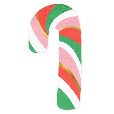 NAPKINS SMALL - CHRISTMAS CANDY CANE