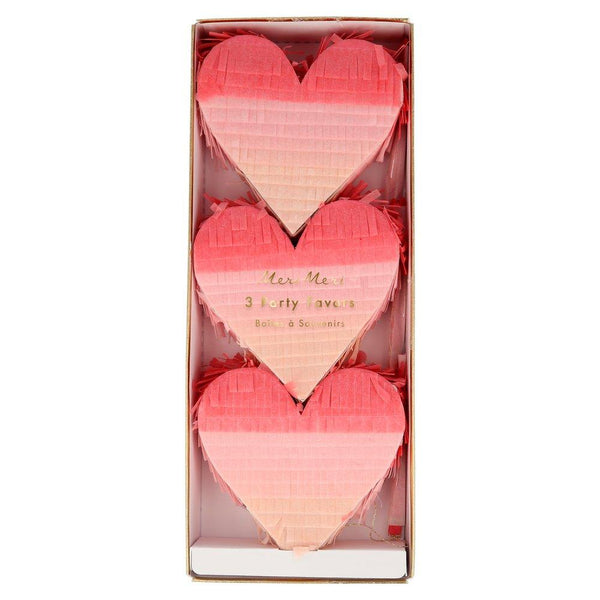 PINATA MINI - 3 OMBRÉ HEARTS
