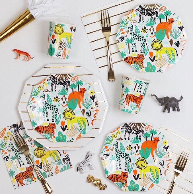 PLATES - SMALL DAYDREAM SOCIETY INTO THE WILD, PLATES, Daydream Society - Bon + Co. Party Studio