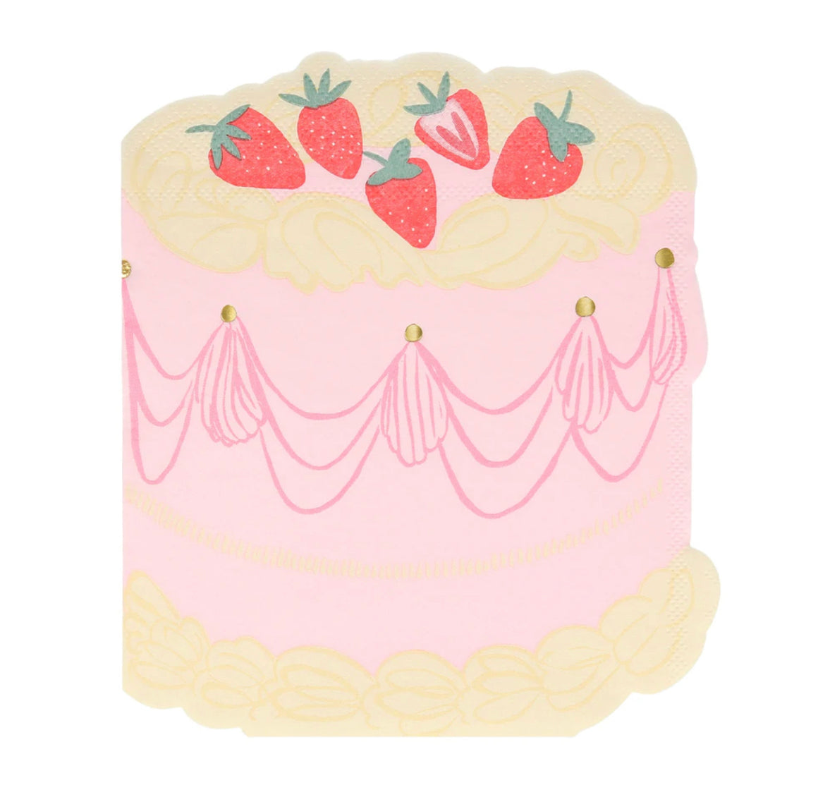 NAPKINS SMALL - SWEETS PINK CAKE