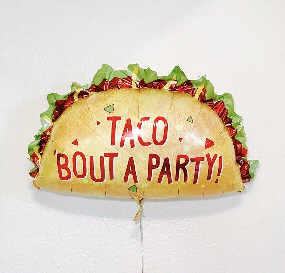 BALLOONS - FIESTA TACO BOUT A PARTY!, Balloons, QUALATEX - Bon + Co. Party Studio