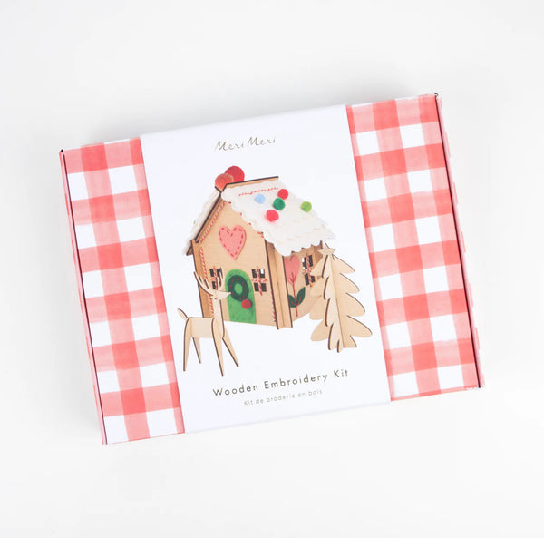 CRAFT KIT - GINGERBREAD EMBROIDERY KIT
