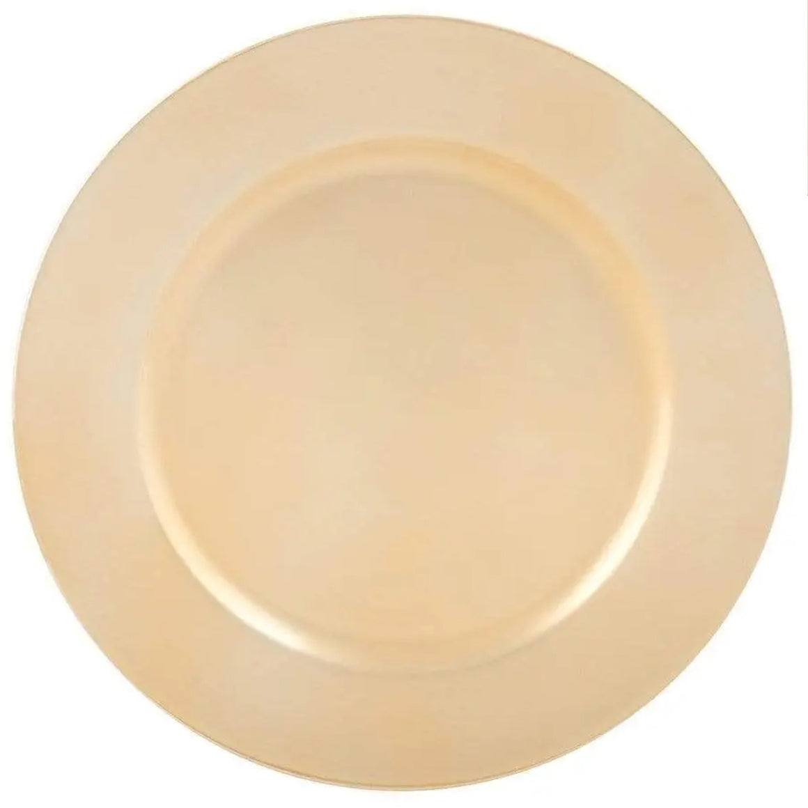 PLATES CHARGER - EXTRA LARGE MATTE GOLD