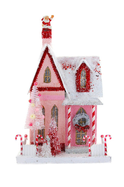 HEIRLOOM HOLIDAY DECOR - CODY FOSTER CANDY CANE COTTAGE