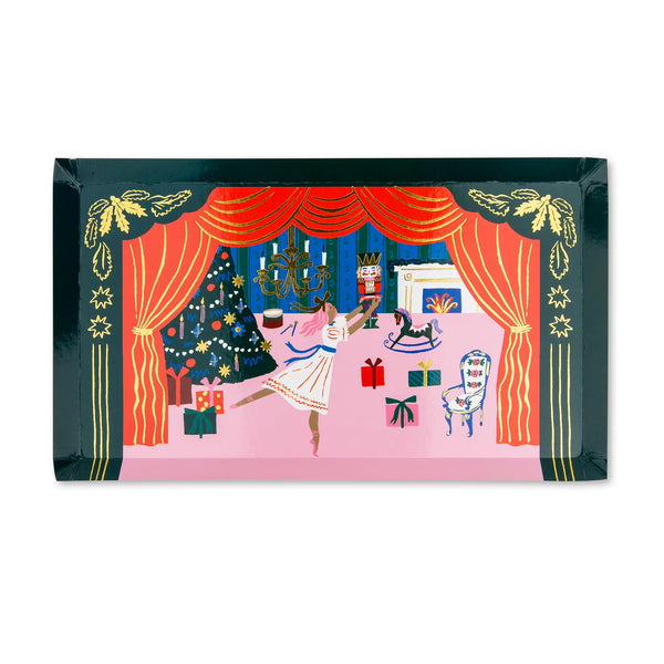 PLATES LARGE - CHRISTMAS SUGAR PLUM NUTCRACKER 2