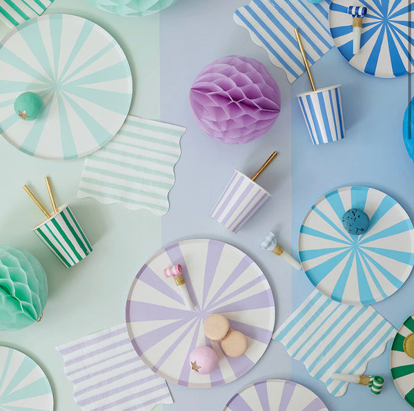 NAPKINS SMALL - BLUE STRIPE