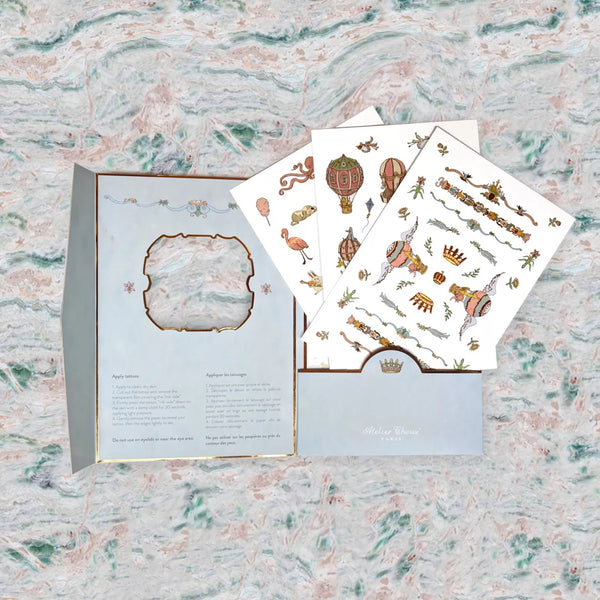 TATTOO SHEETS - ATELIER CHOUX  REMOVEABLE (75 tattoos)