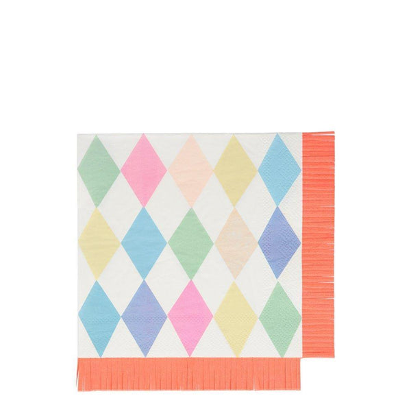 NAPKINS - LARGE FRINGE CIRCUS MERI MERI, NAPKINS, MERI MERI - Bon + Co. Party Studio