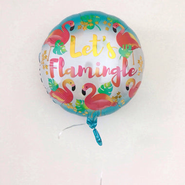 BALLOONS - TROPICAL FLAMINGO LET'S FLAMINGLE, Balloons, QUALATEX - Bon + Co. Party Studio