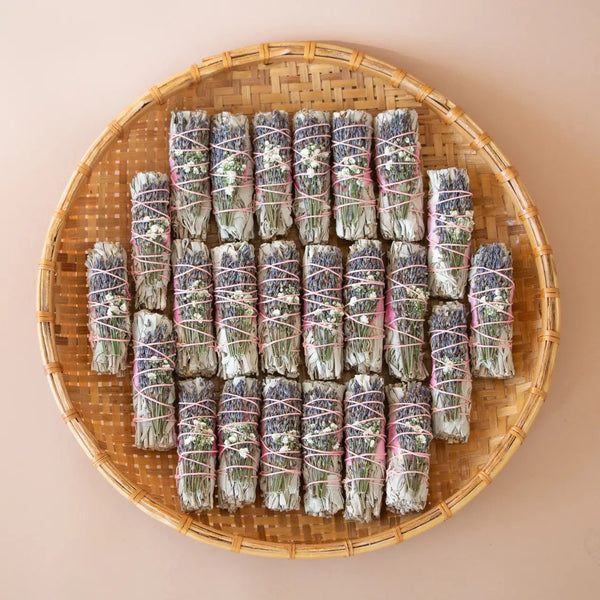 SMUDGE STICKS - LAVENDER + CALIFORNIA SAGE