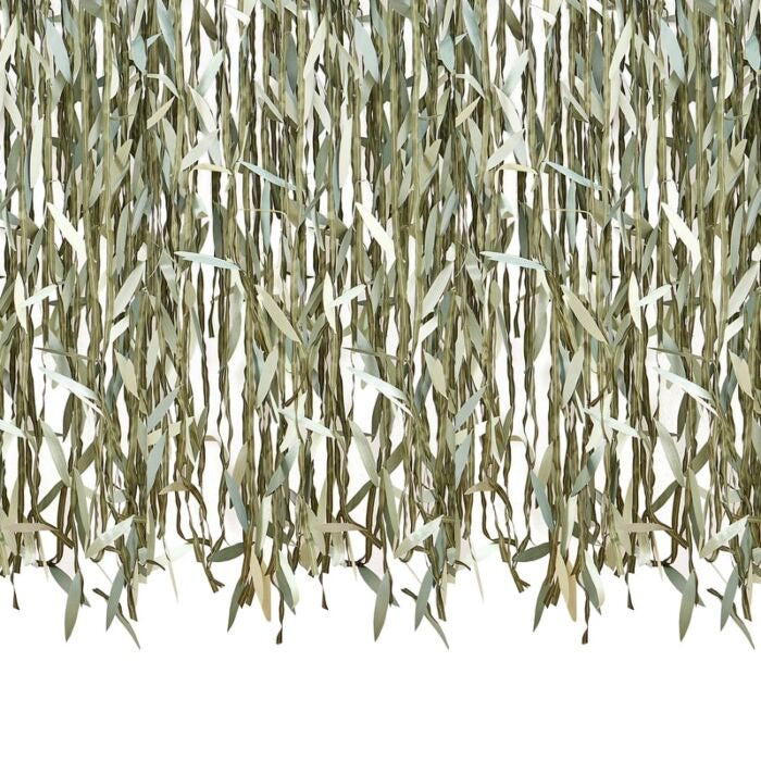 BACKDROP - BOTANICAL FOLIAGE LEAF RIBBON