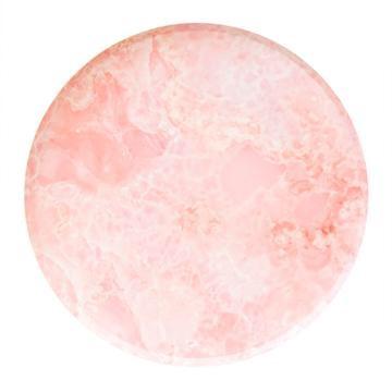 PLATES - LARGE ROSE QUARTZ OH HAPPY DAY, PLATES, Oh happy day - Bon + Co. Party Studio