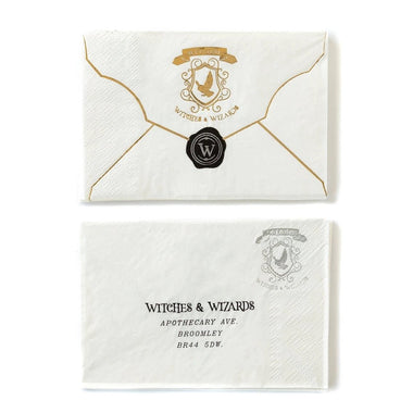 NAPKINS SMALL - HALLOWEEN SPELLBOUND ENVELOPE HARRY POTTER