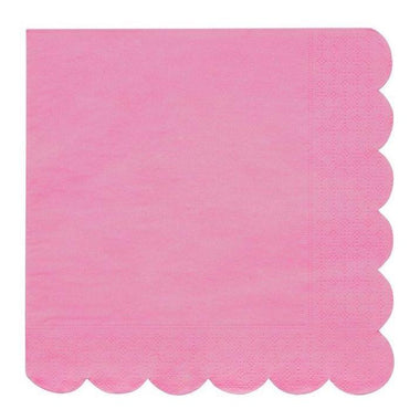 NAPKINS LARGE - PINK SIMPLY ECO DEEP PINK MERI MERI