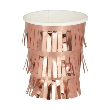 CUPS - FRINGE ROSE GOLD GINGER RAY, CUPS, GINGER RAY - Bon + Co. Party Studio