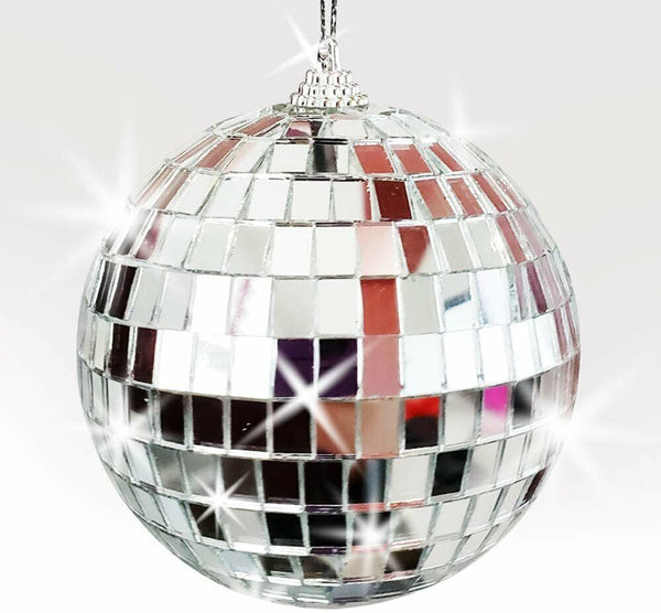 DISCO BALL - SILVER (2 sizes available)