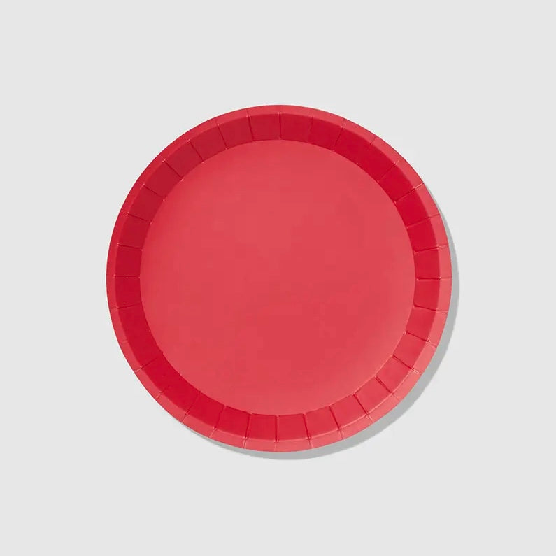 PLATES - SMALL CLASSIC RED
