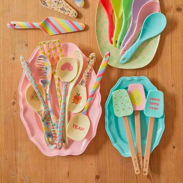 MELAMINE SERVING DISH - SMALL ARCTIC BLUE