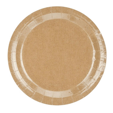 PLATES LARGE - BROWN KRAFT