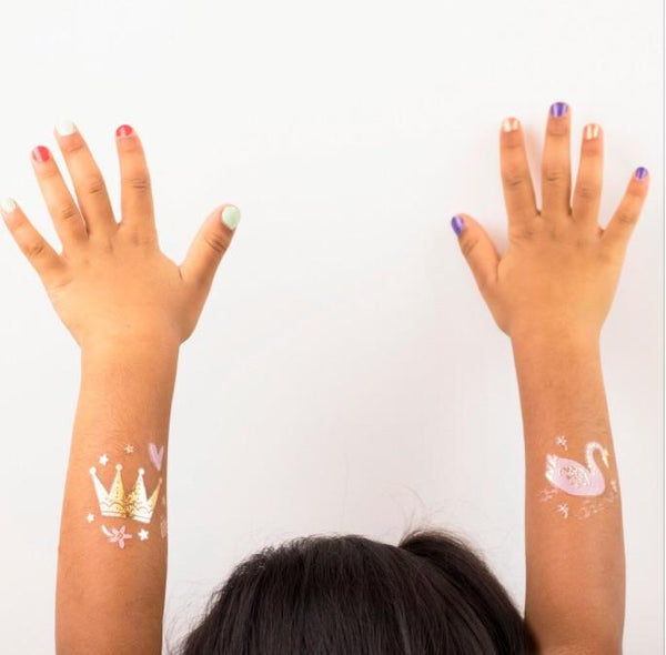 TATTOOS - DAYDREAM SOCIETY SWEET PRINCESS SWAN, Tattoos, Daydream Society - Bon + Co. Party Studio