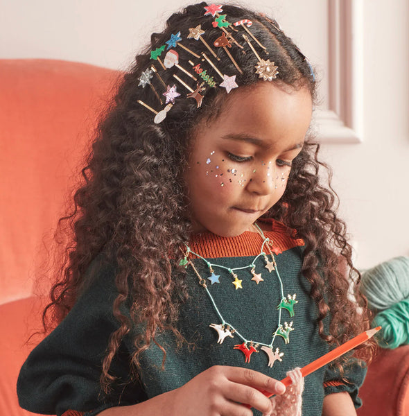 NECKLACE - PASTEL ENAMEL STARS