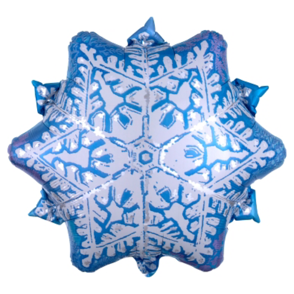 BALLOONS - SNOWFLAKE LET IT SNOW