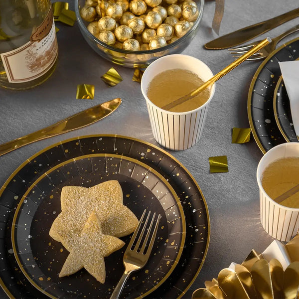 PLATES SMALL - SPACE BLACK STARRY NIGHTS