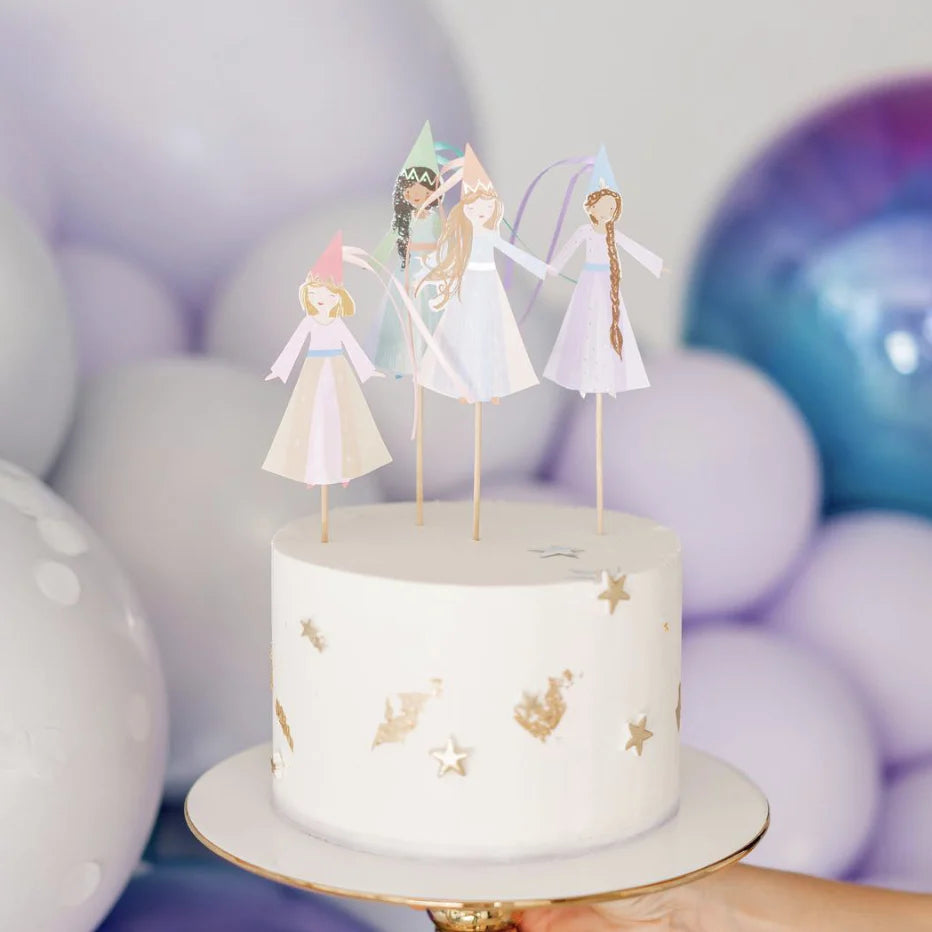CAKE TOPPERS - MERI MERI MAGICAL PRINCESSES - Bon + Co. Party Studio Inc.