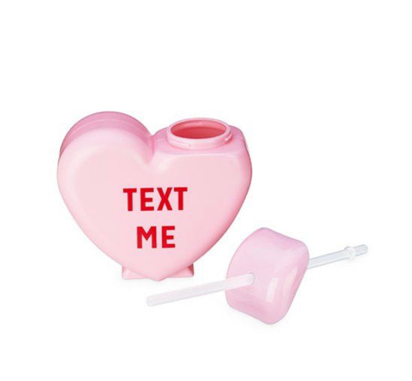 TUMBLER - SWEET TALKER CONVERSATION HEARTS SIPPER