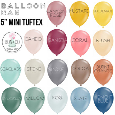 BALLOON BAR - STANDARD TUFTEX 5"