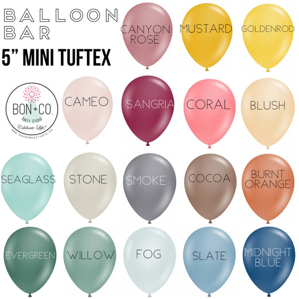 BALLOON BAR - STANDARD TUFTEX 5"