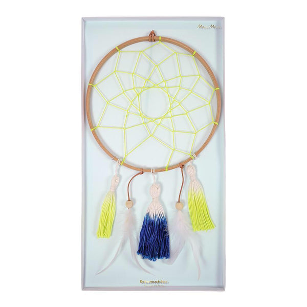 HANGING DECOR - DREAMCATCHER BLUE & YELLOW MERI MERI, HANGING DECOR, MERI MERI - Bon + Co. Party Studio