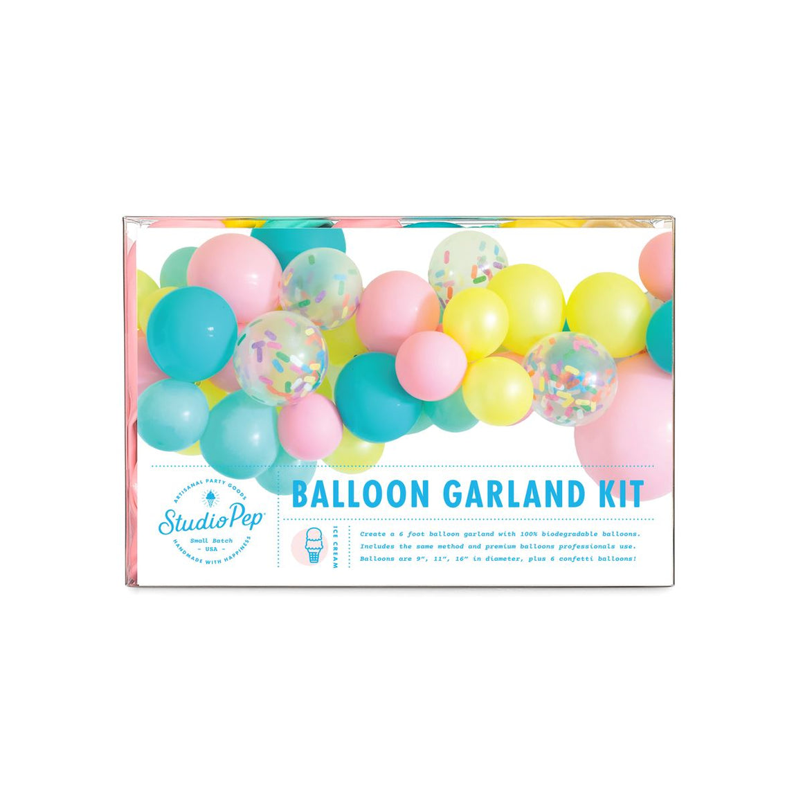 BALLOON ARCH - STUDIO PEP ICE CREAM, Balloons, Shop Studio Pep - Bon + Co. Party Studio