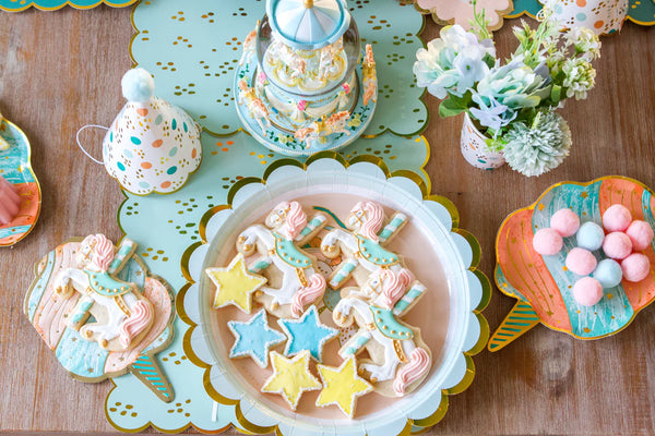 PLACEMATS - FUN FAIR SCALLOP