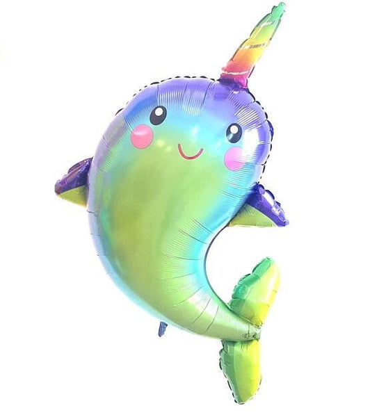 BALLOONS - SEA LIFE NARWHAL, Balloons, Anagram - Bon + Co. Party Studio