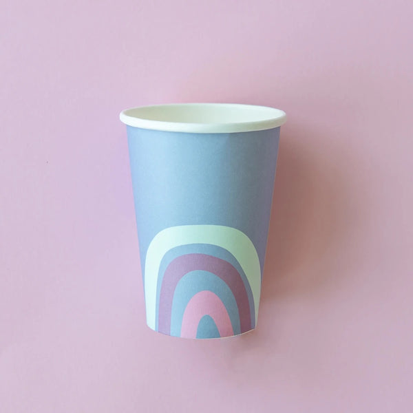CUPS - BLUE RAINBOW BLOOM