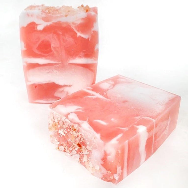 LUXURY SOAP BAR - STRAWBERRY BERGAMOT CREAM, BATH, Crafted Bath - Bon + Co. Party Studio