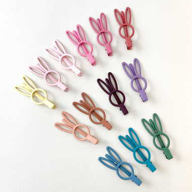 HAIR CLIPS - BUNNY