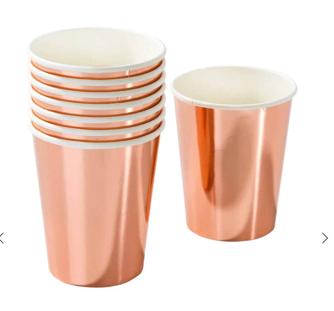 CUPS - ROSE GOLD