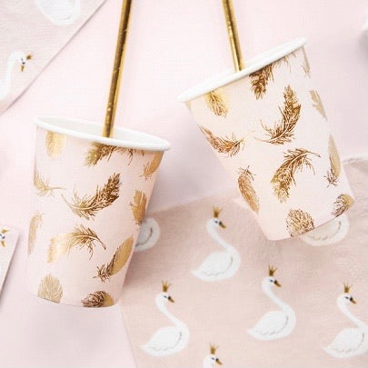 CUPS - PINK BALLET BLUSH FEATHER