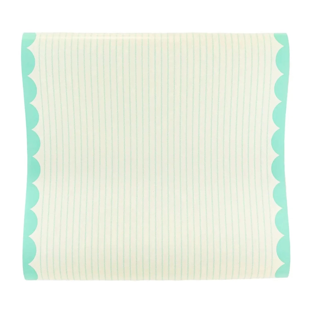 TABLERUNNER - BLUE SCALLOP
