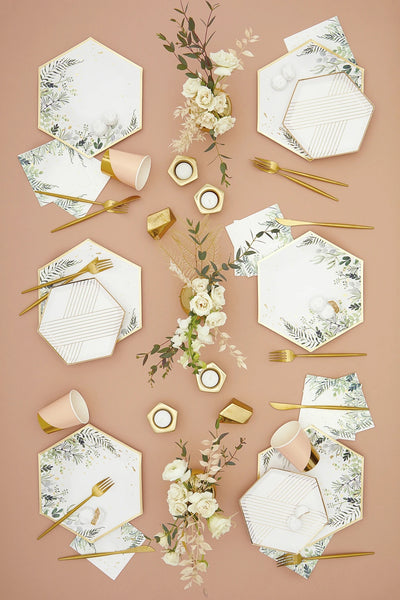 PLATES LARGE - FLORAL SECRET GARDEN